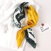 New Spring Square Neck Scarf Women Bandana Hair Band Design Print Dot Female Foulard Headband Shawl Wrap Neckerchief