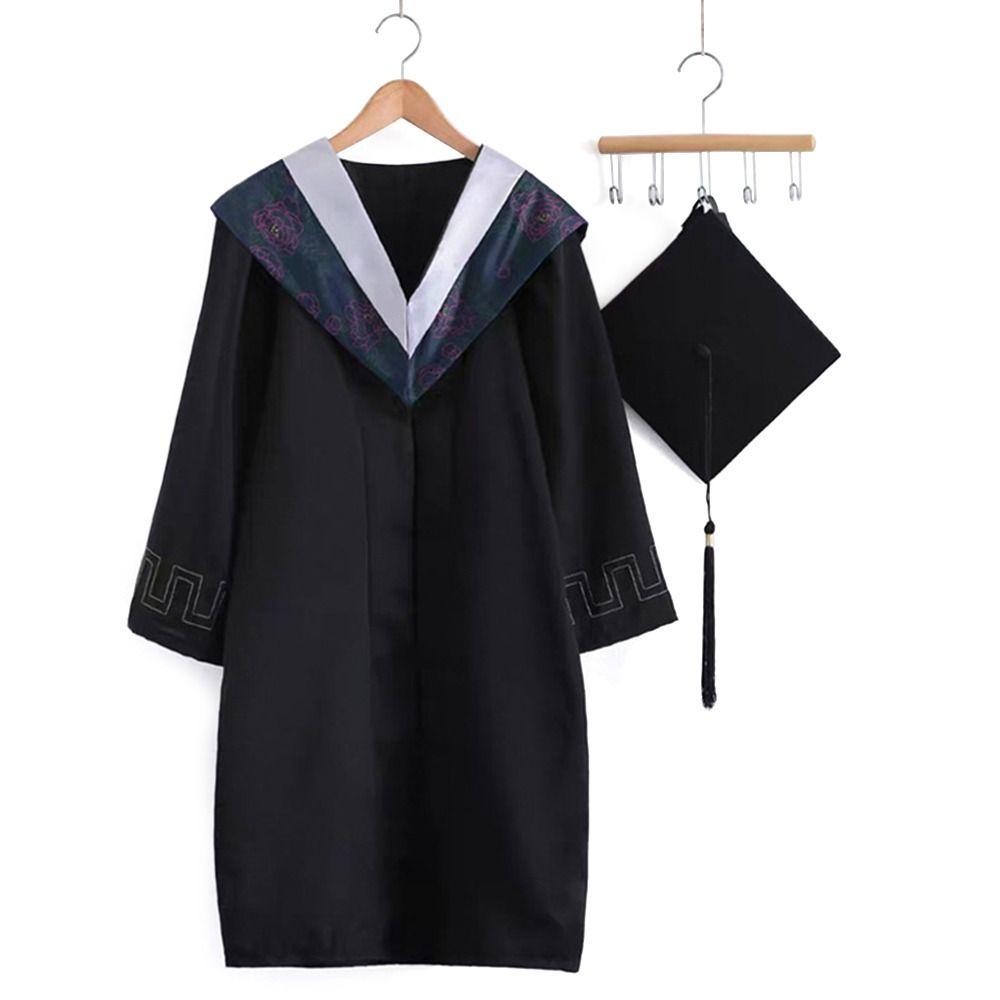 Церемония Поздравляем Выпускника Блеск Съемная Кисточка Комплект Мантии Выпускника Счастливого Выпускного Шляпа-конфедератка