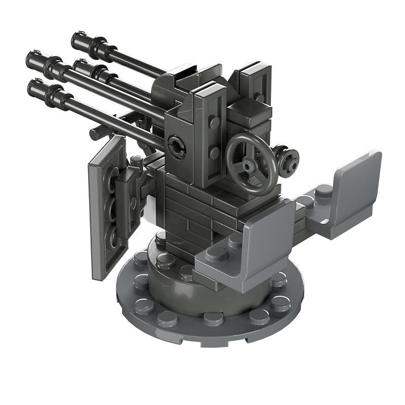 Assembled Building Blocks, Minifigure Accessories, Weapons, Military Toys