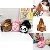 Adorable Capybara Plush Cartoon Handheld Purse Stylish Kids Crossbody Bag For 2024