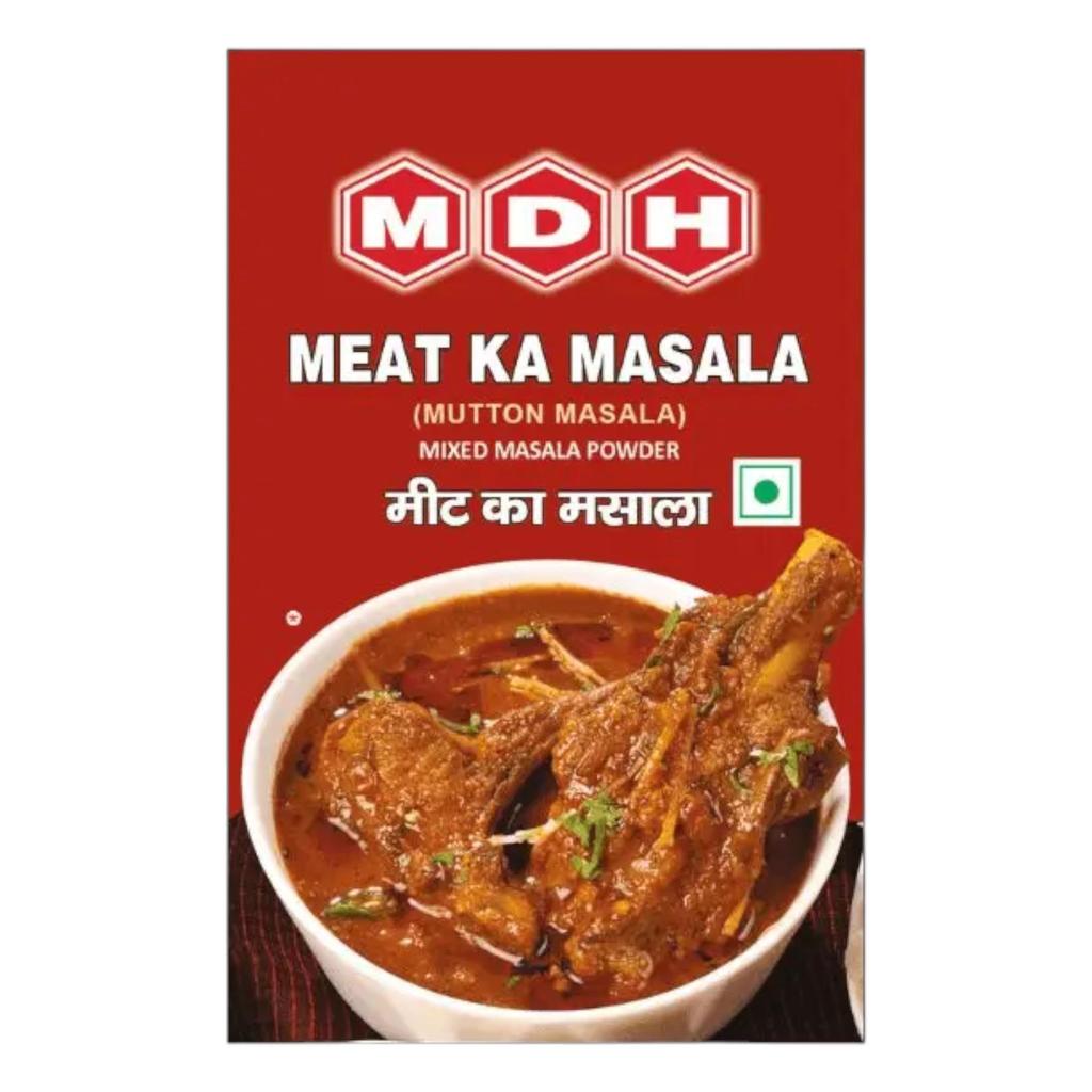 MDH Порошок Мясо Масала 100 г Упаковка 1 Ароматная смесь специй для насыщенного, ароматного приготовления и восхитительных мясных блюд