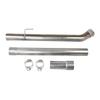4" Exhaust DPF Delete Race Pipe for Dodge Ram 2500 Ram 3500 6.7L 2019-2021