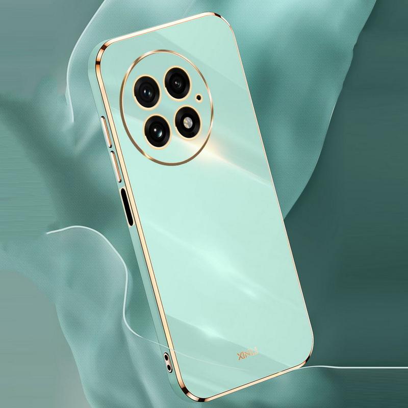 Для OnePlus ACE 2 Pro 13 13R 12 11 11R 10T чехол для телефона однотонное покрытие TPU тонкий ударопрочный глянцевый мягкий защитный бампер для линз