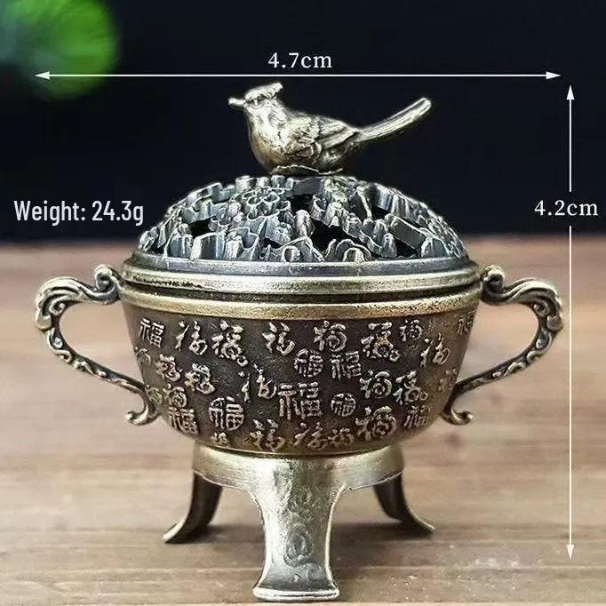 New Chinese Style Yuanbao Teapot & Auspicious Incense Set