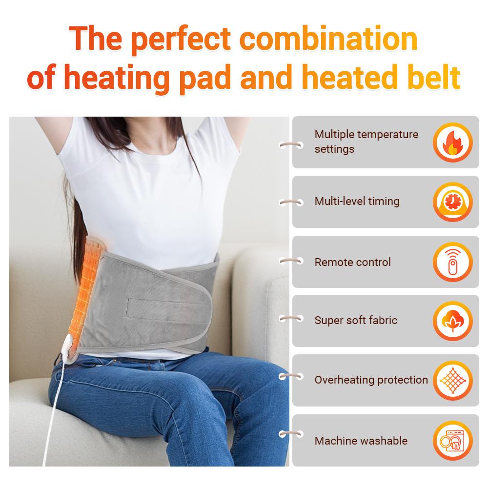 Electric Heating Pad Thermal Blanket Abdomen Foot Hand Winter Warmer Washable Warming Waist Belt Heated Blankets For Bed Sofa