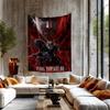 Game Final FFantasy Vii Cartoon Tapestry Bohemian Wall Tapestries Mandala Wall Hanging Sheets