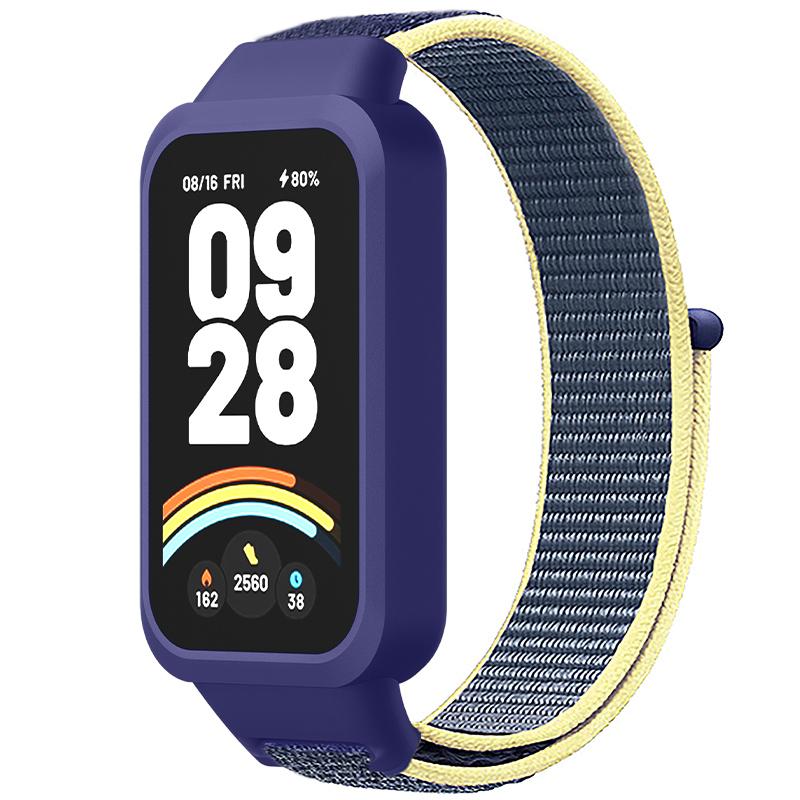 Нейлоновый ремешок-петля Для Для Xiaomi Band 9 Active/Redmi Band 3 Умные часы Спортивный мягкий браслет на запястье Для Для Xiaomi Band 9 Active