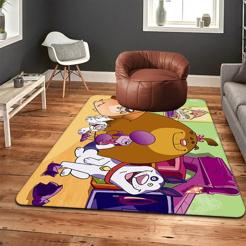 Escola pra cachorro Rug Floor Mat for Living Room or Bedroom Soft and Comfortable Carpet a Gift for Birthday and Holiday.ZFF0913037