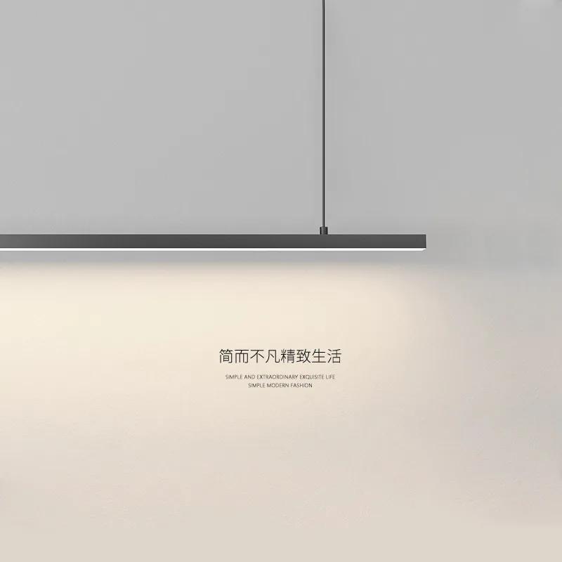 Освещение ресторана скандинавский современный минималистский дизайнерский офис длинный бар столовая люстры кухонные светильники светодиодная люстра