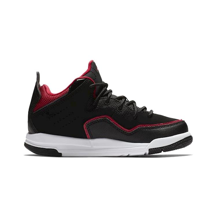 Jordan Кроссовки Courtside 23 Bred Удобные Устойчивые к истиранию Дышащие Средняя высота Винтажные Баскетбольные кроссовки Черно-красные AQ7734-006