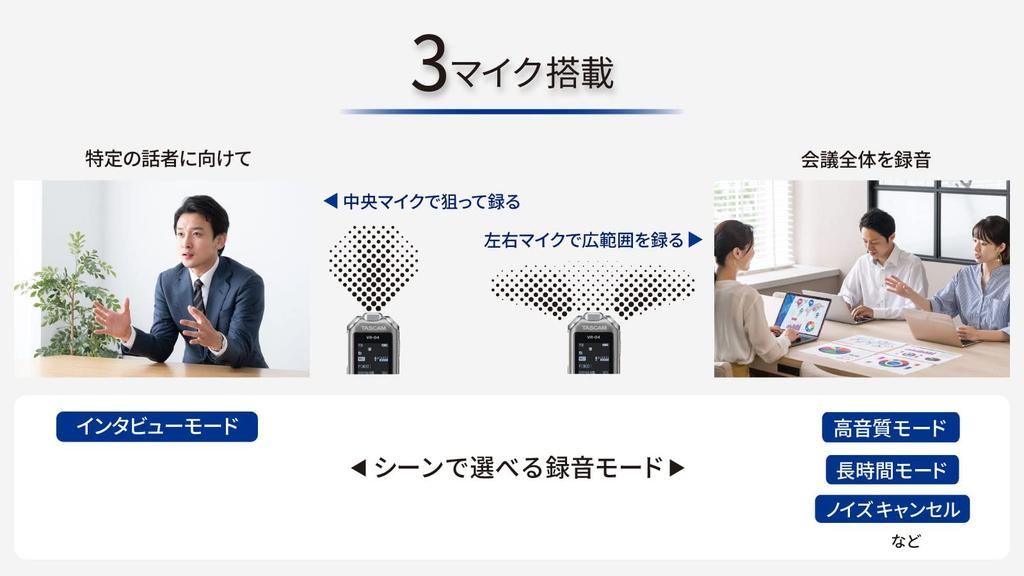 Диктофон TASCAM с широким FM-тюнером Silver VR-04