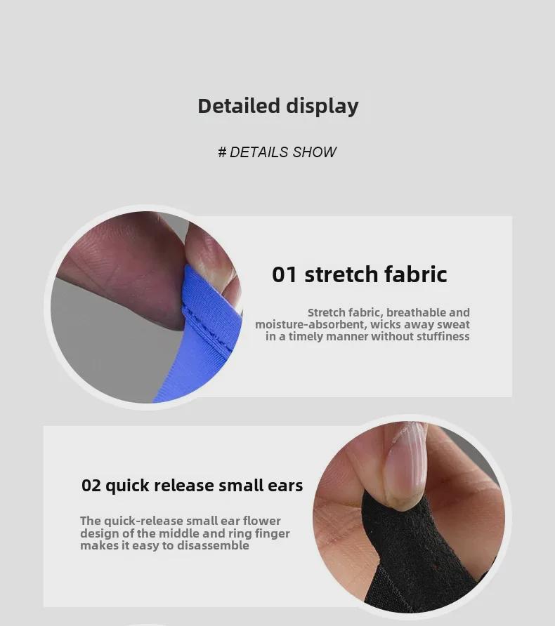 Перчатки для йоги Vilico Lulu Summer Fitness Half-Finger: Нескользящий, износостойкий, против мозолей