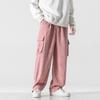 Autumn Casual Men's Pants Korean Version Corduroy Solid Color Overalls Street Wide-leg Pants Trend Large Size All-match Pants