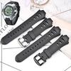 Резиновый ремешок для часов Suunto Observer X6 HRM DEC19 P45 Мужской полимерный ремешок Для активного отдыха Спорт Водонепроницаемый Черный Браслет Аксессуары