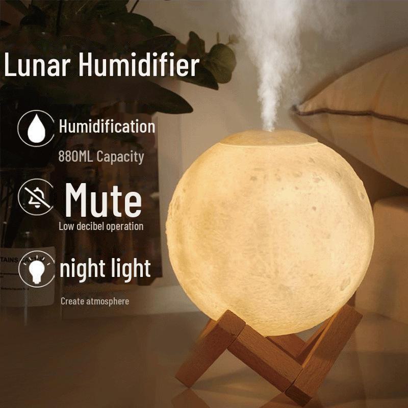 Ультразвуковой ароматерапевтический диффузор и увлажнитель воздуха MUJI объемом 500 мл с пультом дистанционного управления и лампой с эфирным маслом для дома или спальни.