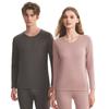 Women Unisex Thermal Underwear Set Fleece Lined Long Johns Double-sided Brushed Base Layer Winter
