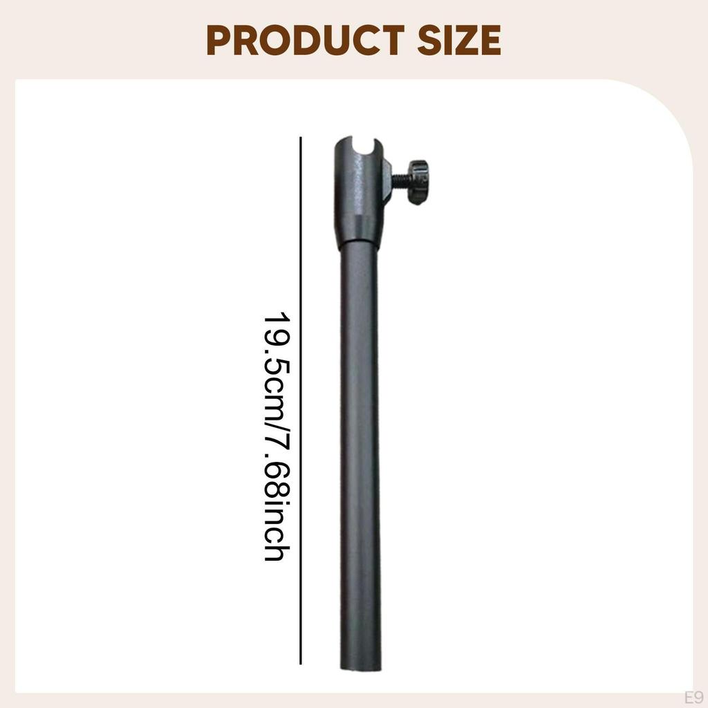 Кронштейн для подставки для приманок из алюминиевого сплава 19,5 см Опорная труба Приманки Удилище для прибрежного пляжа