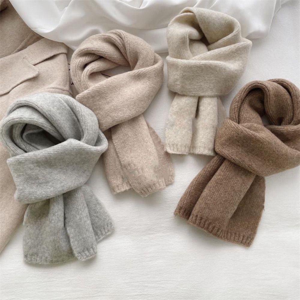 Apparel Accessories Korean Style Scarf Warm Wrap Autumn Winter Shawl Scarf Women Scarf Thick