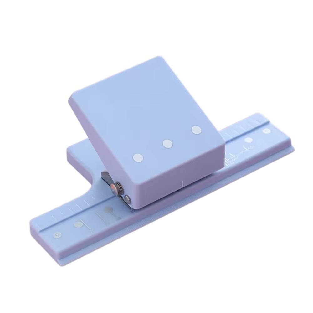 DIY Пробойник для бумаги 3 отверстия Punch для loose leaf 6 листов Пробойник для переплета Школьный Офисный