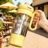 Leak-proof Sports Water Bottle Large Capacity Tea-water Separation Cup Tea Partition Cup  Travel