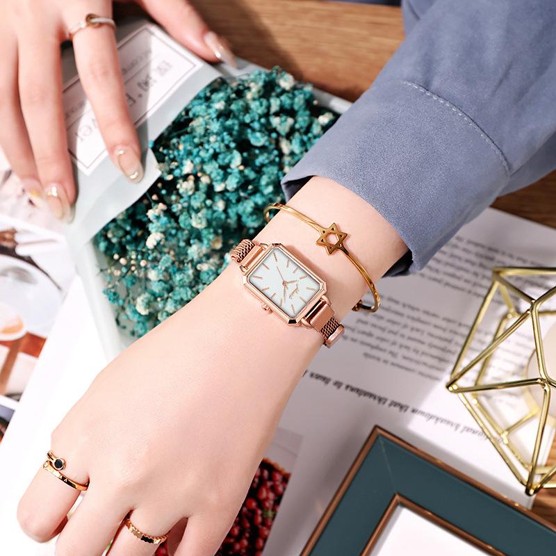 Привет модные часы Роскошные женские кварцевые часы Водонепроницаемые женские часы Женские наручные часы
