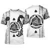 New Summer Viking Pattern 3d Printed Men T-Shirt Fashion Trend Plus Size Loose O Neck Short Sleeve Top