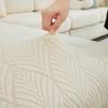 1 PC Sofa Seat Cover elastic jacquard Slipcover for Living Room easy to clean Couch Cover a pattern of latteart