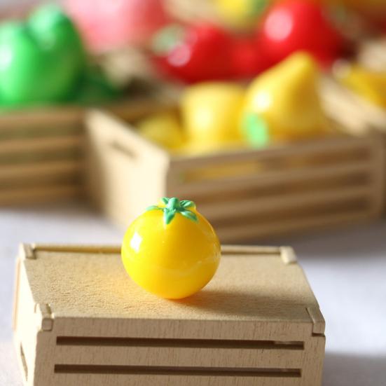 8 шт. Кукольный домик Фрукты Сделай сам Ручной работы Смола Мини Кукольный домик Еда для украшения