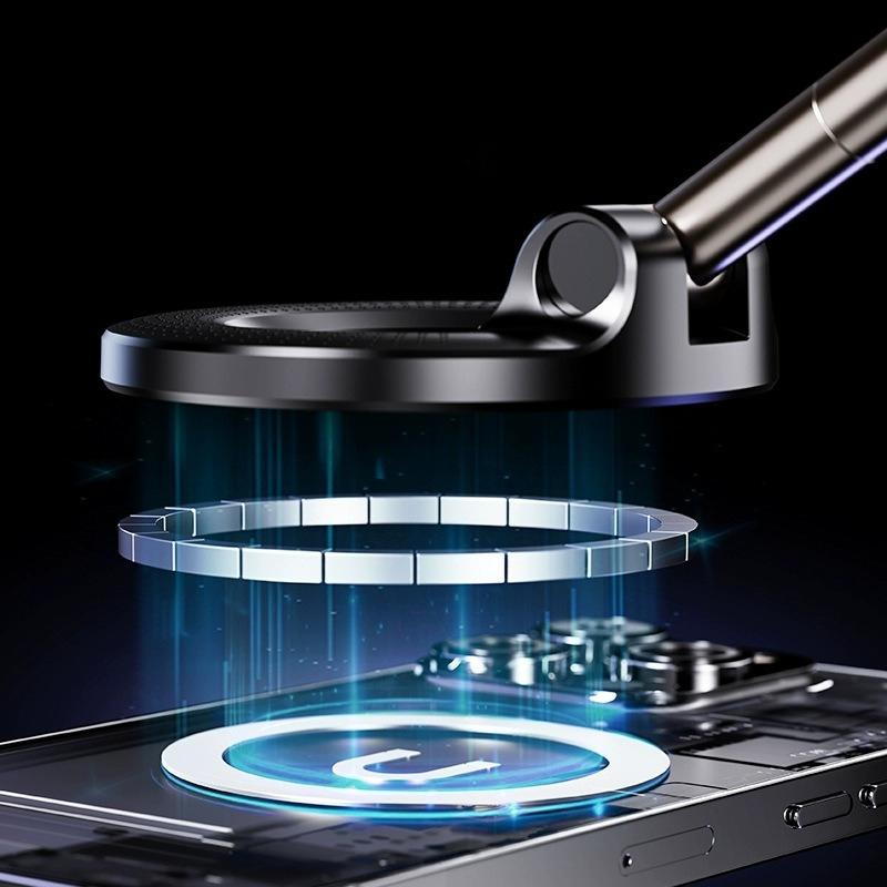 1 шт. Магнитный автомобильный держатель для телефона MagSafe - 360° Свободное вращение, Сильное притяжение, Гибкая регулировка