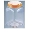 Cbplus Food Bottle, Square Blow Series, 120mm Square Blow, Polyethylene, Japan, ABT77120