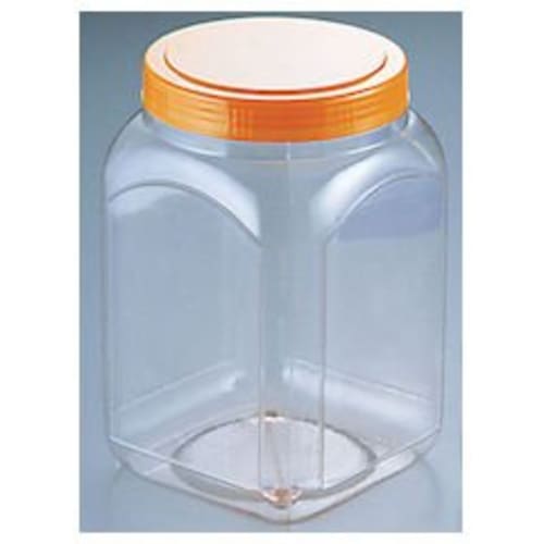 Cbplus Food Bottle, Square Blow Series, 120mm Square Blow, Polyethylene, Japan, ABT77120