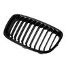 Pulleco For BMW 1 Series F20 F21 116i 118i Grille Car Front Grill Kidney Grilles Gloss Black Racing Grill 2011-2014 Accessories