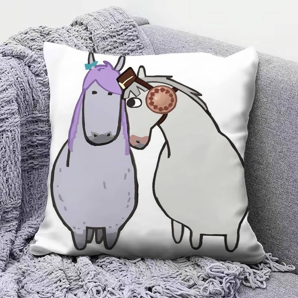 Мем Uma Musume Pretty Derby uma Чехлы для подушек на диван и Декоративные наволочки на заказ