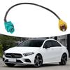 Разъем Male для RCA Для Mercedes Comand Кабель для сохранения штатной камеры заднего вида Адаптер для радио
