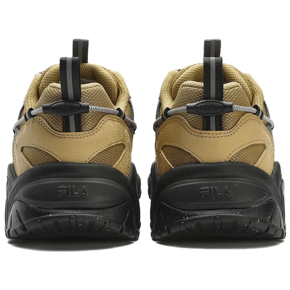 Fila Fluid 4 Cat Paw 4.0 Сетчатая кожа Универсальная Удобная Низкие Повседневные Кроссовки Мужские кроссовки Коричневый Черный F12M342107FFC