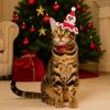 Soft Pet Christmas Hats Comfortable Dog Christmas Tree Hat Pet Costume Pet Cosplay Hat  Party