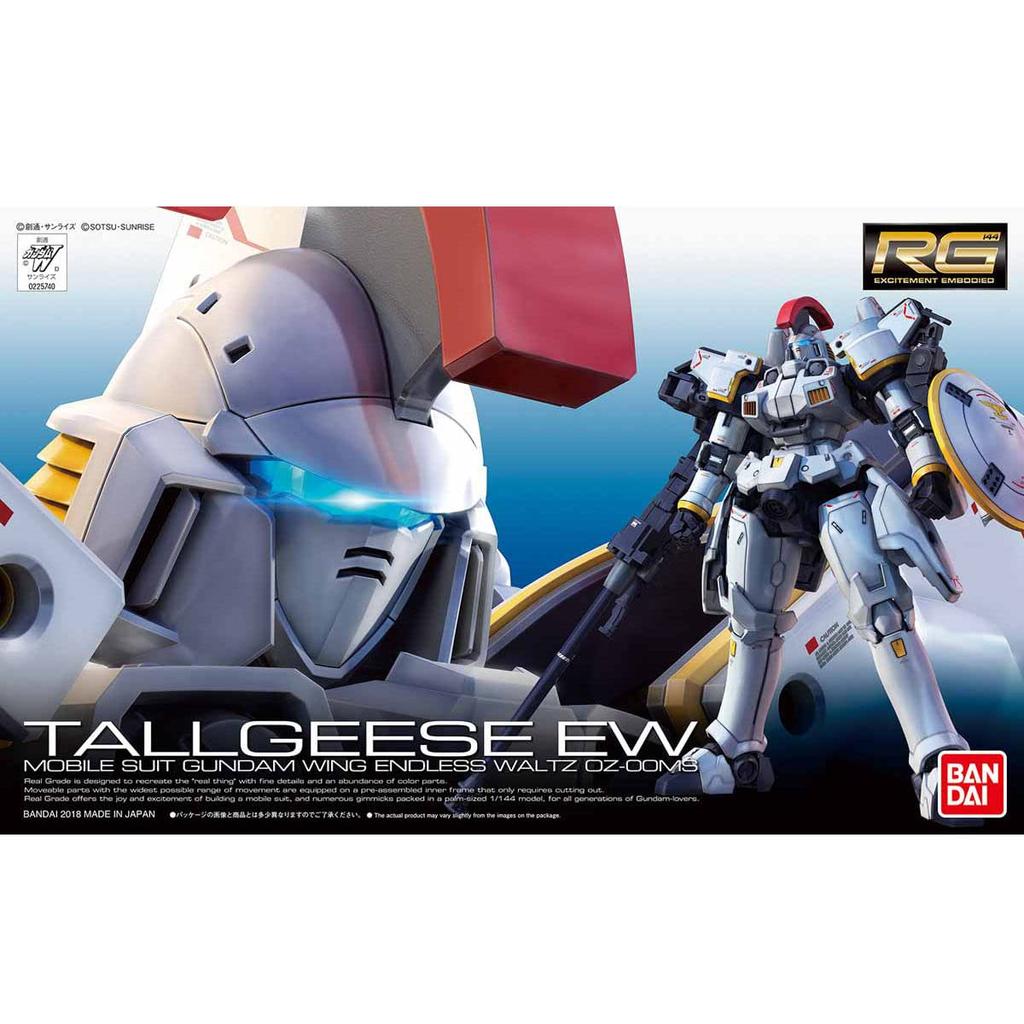BANDAI SPIRITS RG New Mobile Report Gundam Wing Endless Waltz Tallgeese EW 1/144 Scale Pre-Colored Plastic Model