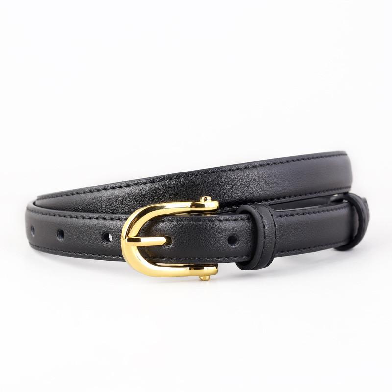 Elegant Genuine Leather Waist Belt With Pin Closure Designed For Daily Wear And Fashion