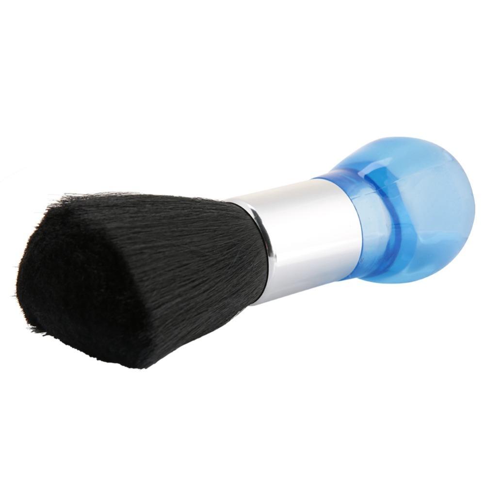 Comfortable Handle Hair Clean Hairbrush Soft Neck Face Duster Brush Barber Salon