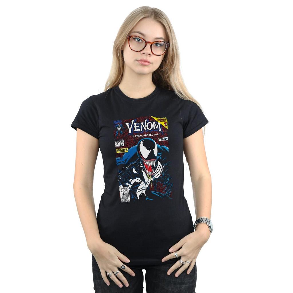 Marvel Womens/Ladies Venom Lethal Protector Cotton T-Shirt