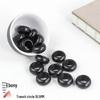 Ebony Bead Pendant for DIY Jewelry: Buddhist & Mid-Autumn Festival Accessories