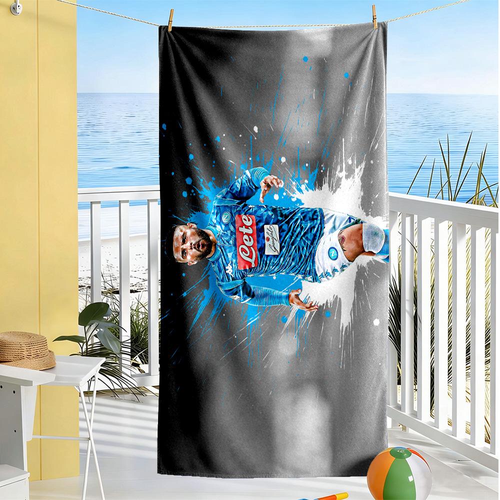 Precision Soccer Beach Towel Soft Durable Quick-Dry Comfortable Lightweight Perfect for Traveling Yoga Camping and Swimming