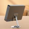 Stable & Portable Aluminum Phone Holder with 360° Rotating Base Perfect for Video Viewing Gaming & Recipe Checking Gift