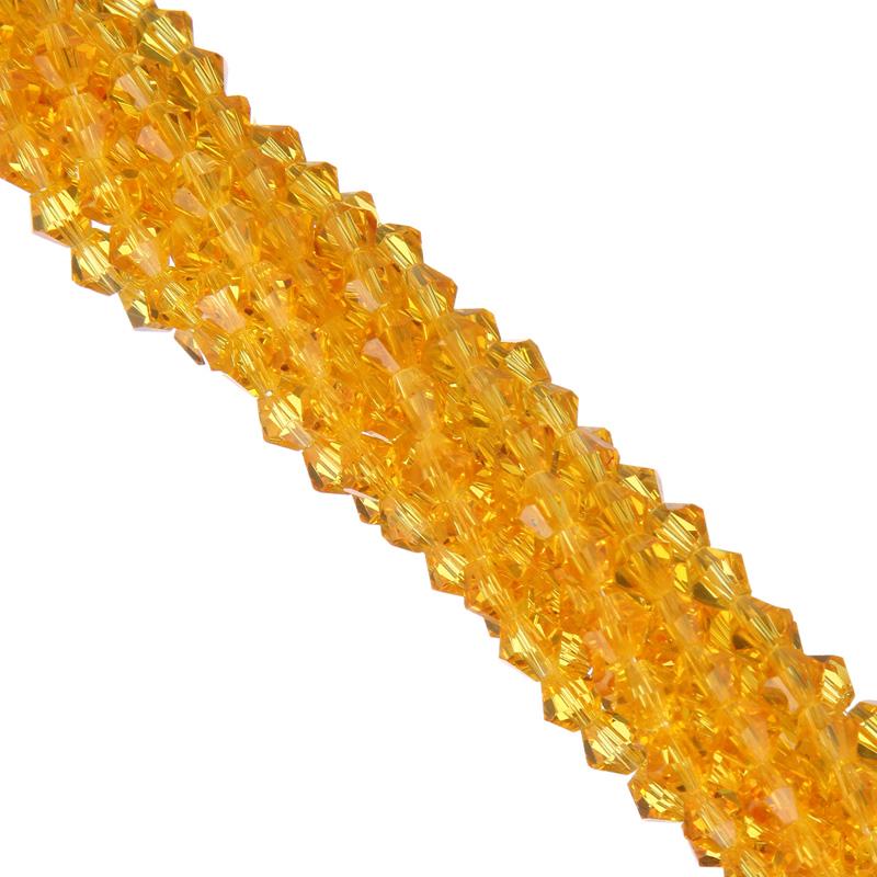 Простые модные 110 шт. свободные бусины для изготовления ювелирных изделий, биконусный браслет, ожерелье, хрустальная бусина 4 мм, сделай сам, для стороны AB, изысканные ювелирные изделия ручной работы