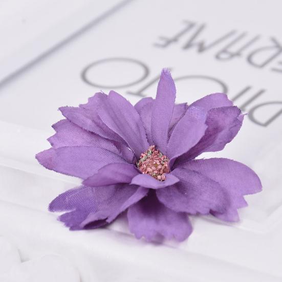 50шт многослойная имитация поддельных цветочных головок DIY аксессуары домашний декор для вечеринки