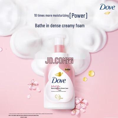 Dove Гель-пена для душа «Цветок вишни»