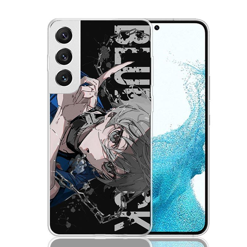 Чехол для телефона Blue Lock Наги Сэйсиро Для Samsung Galaxy S26 S25 Edge S24 S23 FE S22 Ultra S21 Plus S20 + Fundas Cover Coque Galaxy
