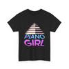 Musical Pianist Music Lover Piano Keyboard Girl T Shirt