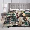 All Of Us Are Dead Flannel Blanket Spring  Soft Throw Blanket for Girls Boys Living Room Funny Bedspread Sofa Bed Cover