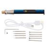 Electric Engraving Pen Kit USB Rechargeable Machine Mini Portable Polishing Engraver Tool
